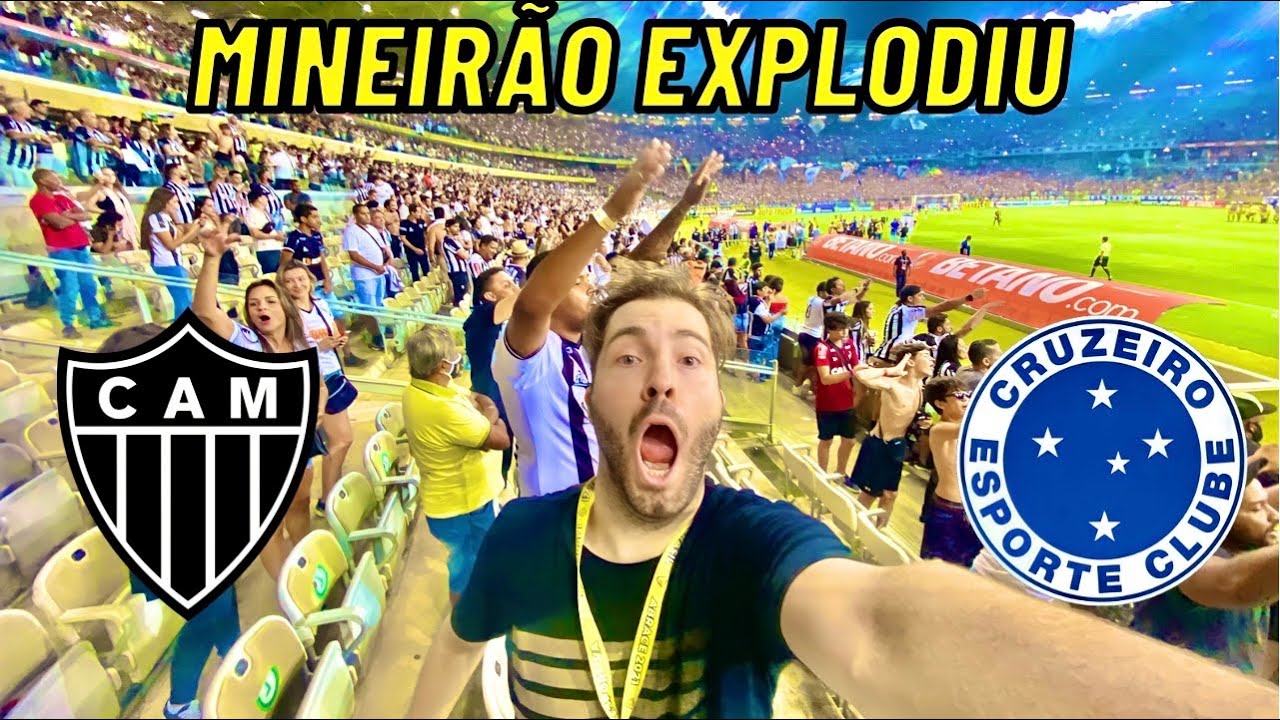VIRADA ESPETACULAR DO GALO NO ÚLTIMO MINUTO/ Atlético-MG 2 x 1 Cruzeiro