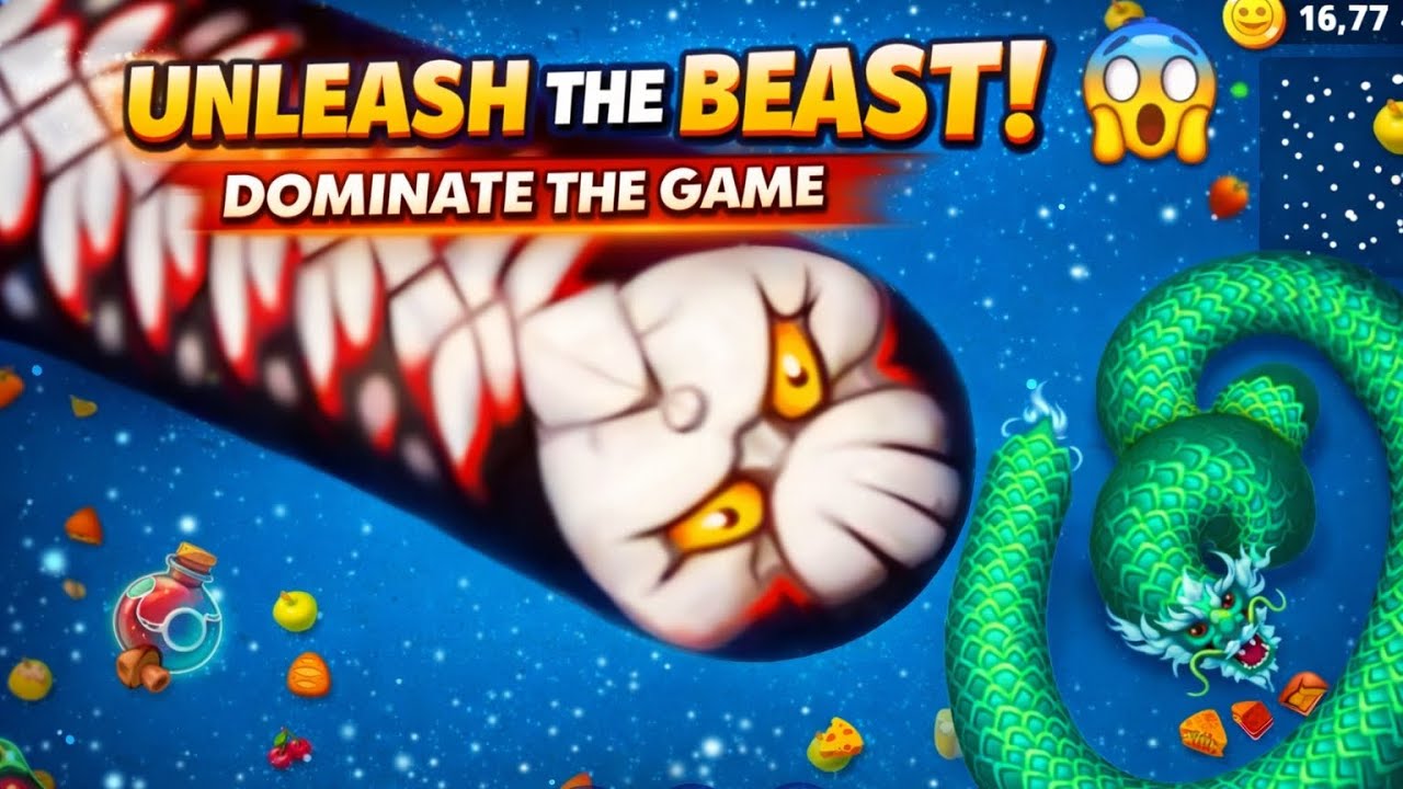 Wormzone best gameplay world's biggest score 😱😱#games #wormszone #gaming #like #gameplay #snake 