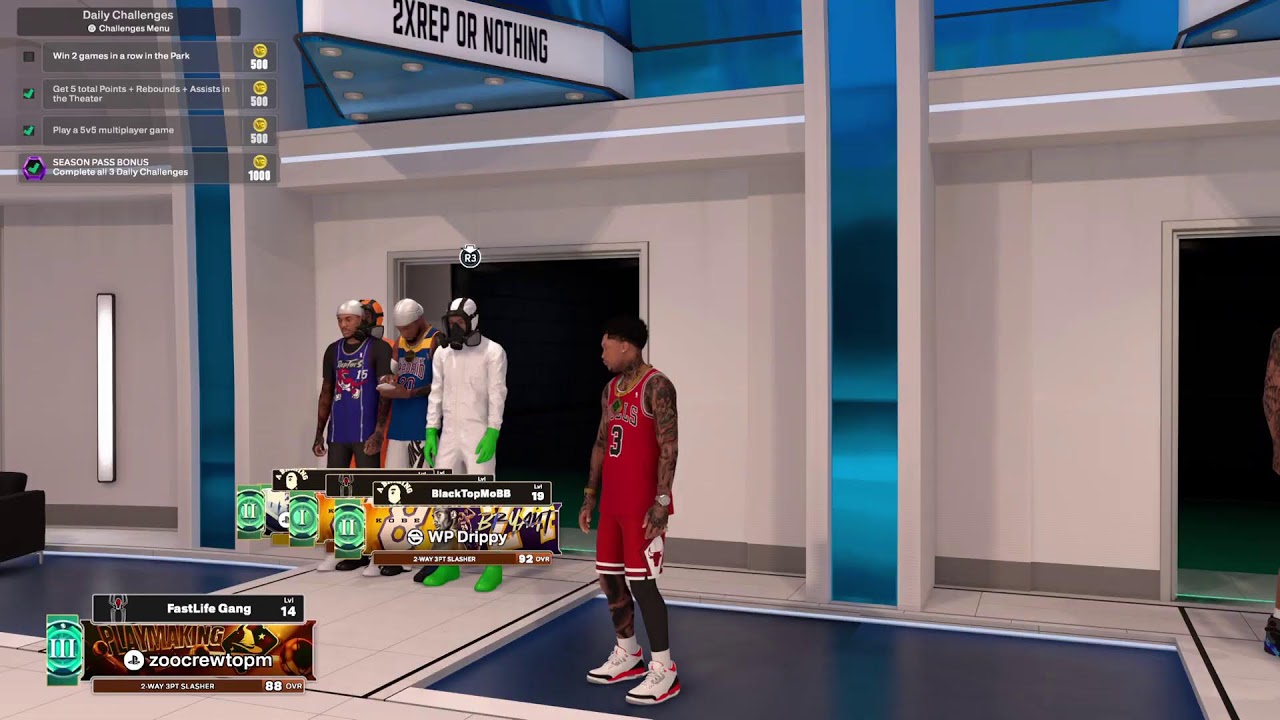 Nba2k26 live after patch and i like it, 5builds ,big man build