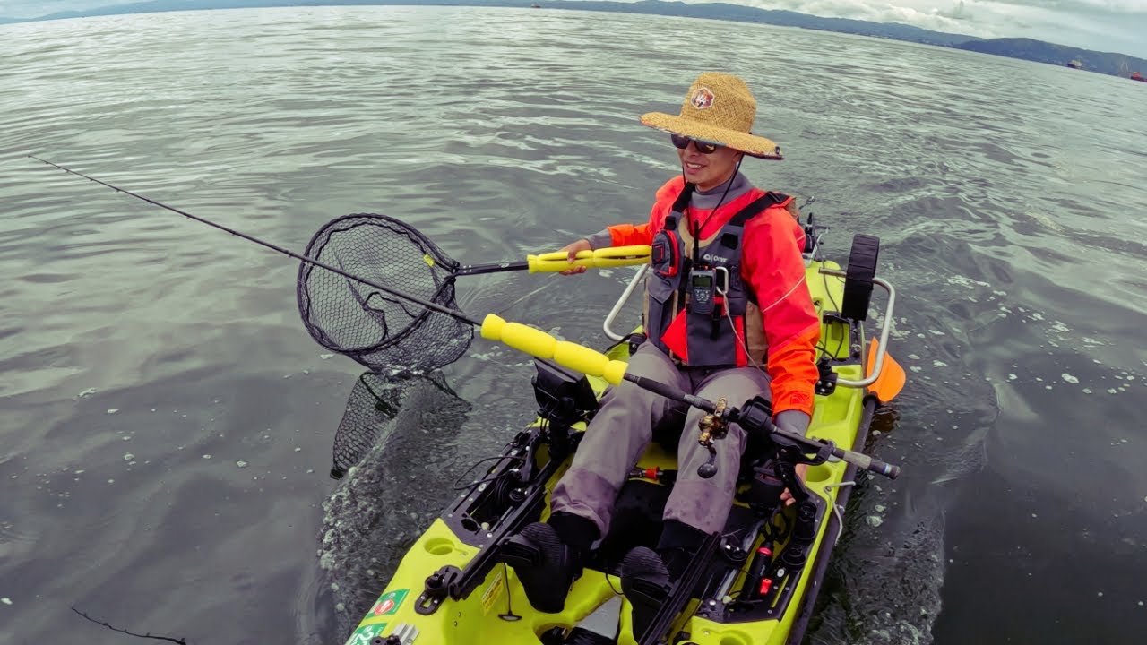 The ULTIMATE Kayak Fishing Setup (Halibut Fishing San Francisco Bay)