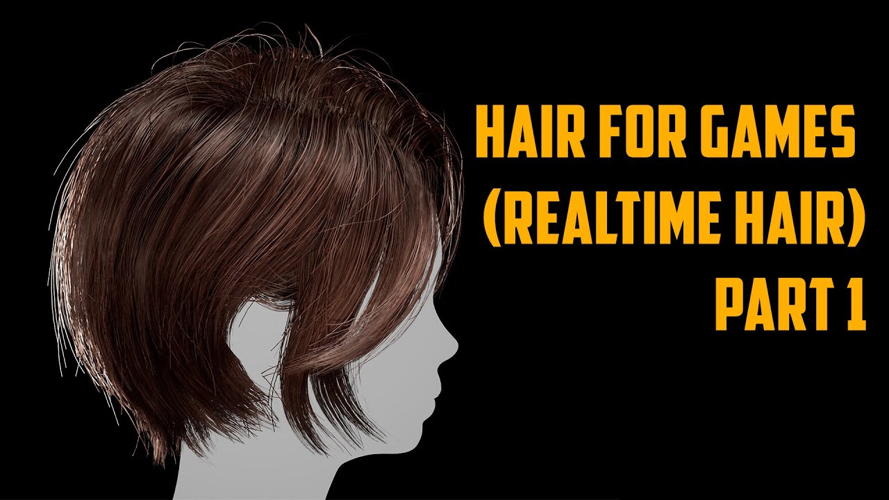 Ornatrix for Maya/V-Ray: Hair for games(realtime hair). Part 1