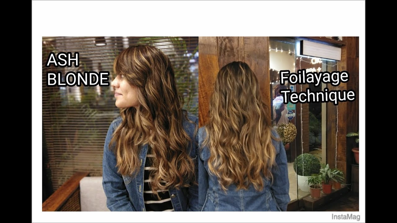 ASH BLONDE | 2018 Spring Hair Color Trends | Foilayage Technique | Haircut Expert by Shyama's Makver