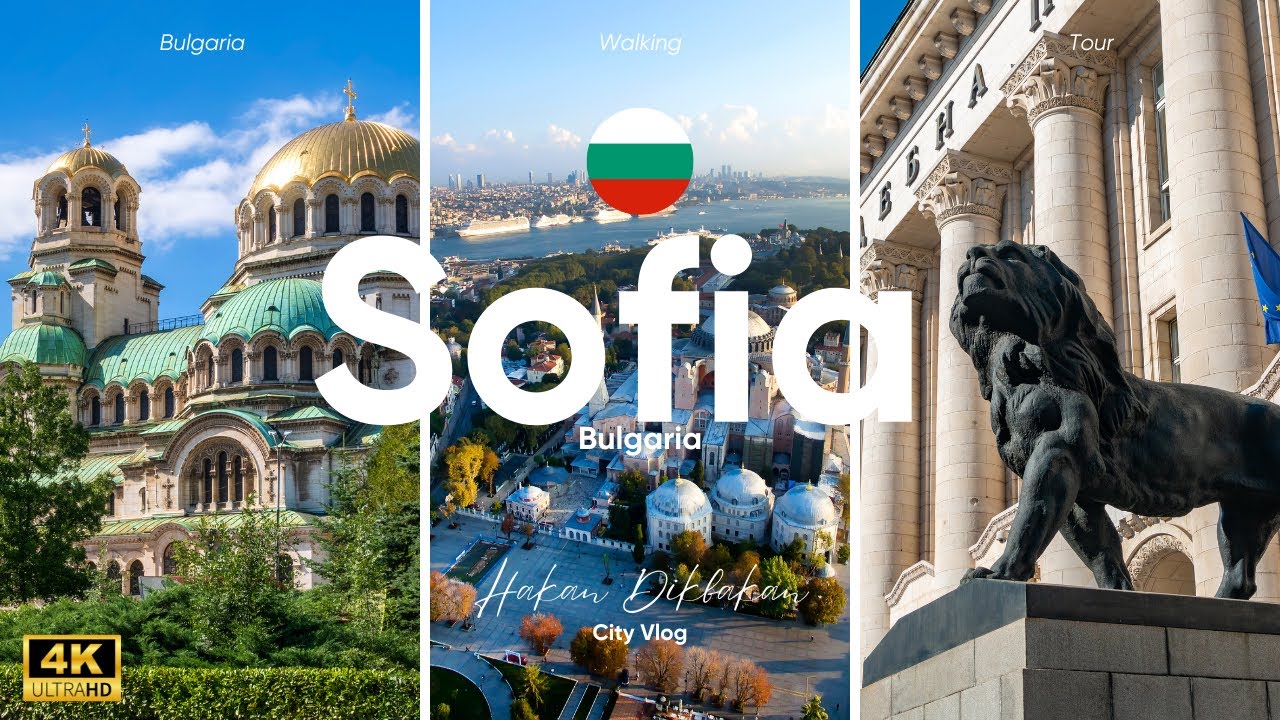Sofia Walking Tour 🇧🇬 | Discover Ancient History and Hidden Gems in Bulgaria's Capital, 4K City Walk