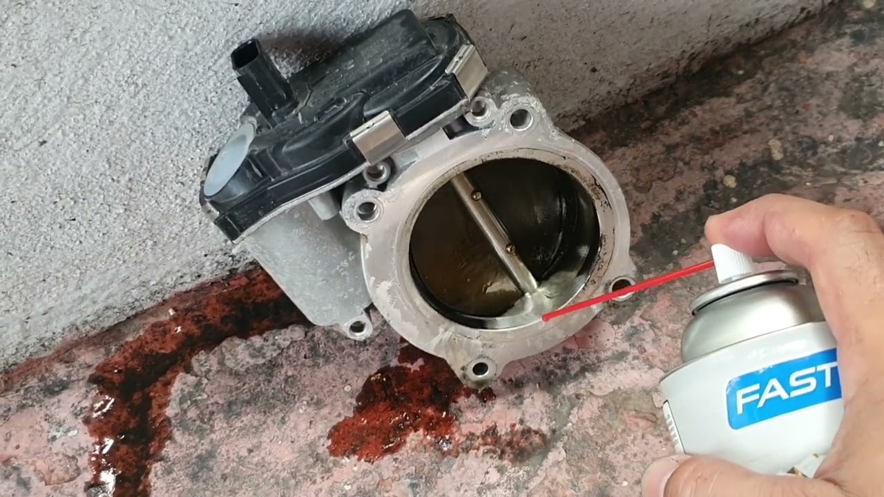 Limpieza del Cuerpo de Aceleración SILVERADO 2016                    6 cilindros  Motor 4.3