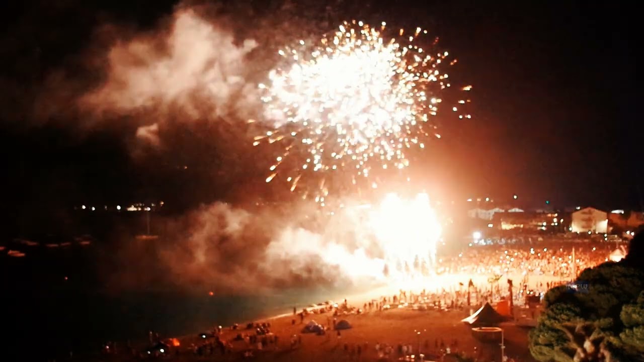 Marina di Patti - Fuochi d'artificio di Ferragosto 2025