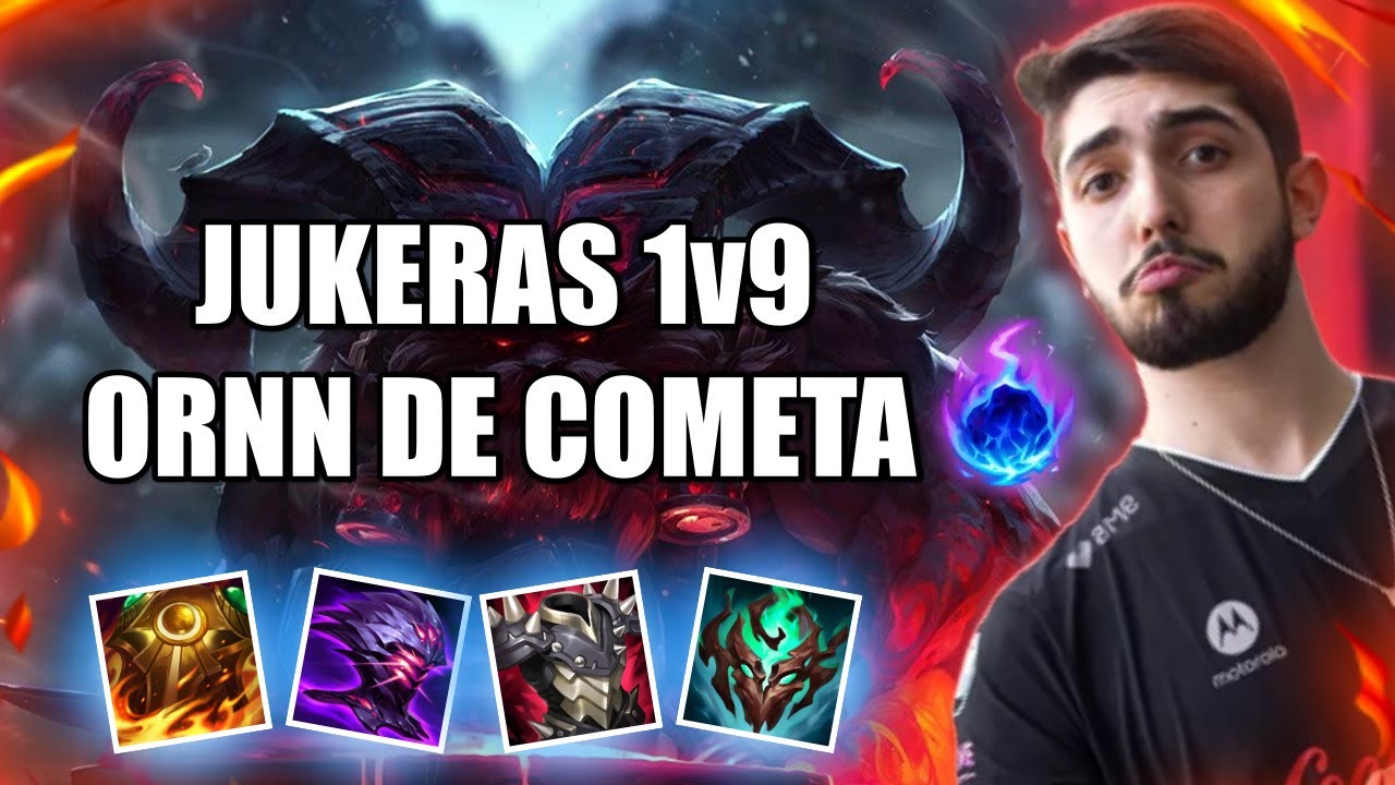 JUKES DE ORNN TOP CARREGANDO SOLO - VODs LEAGUE OF LEGENDS
