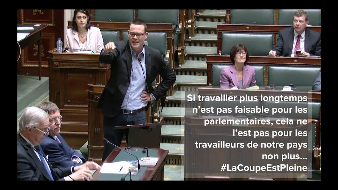 Raoul Hedebouw (PTB) : « Les parlementaires peuvent prendre leur pension à 55 ans »