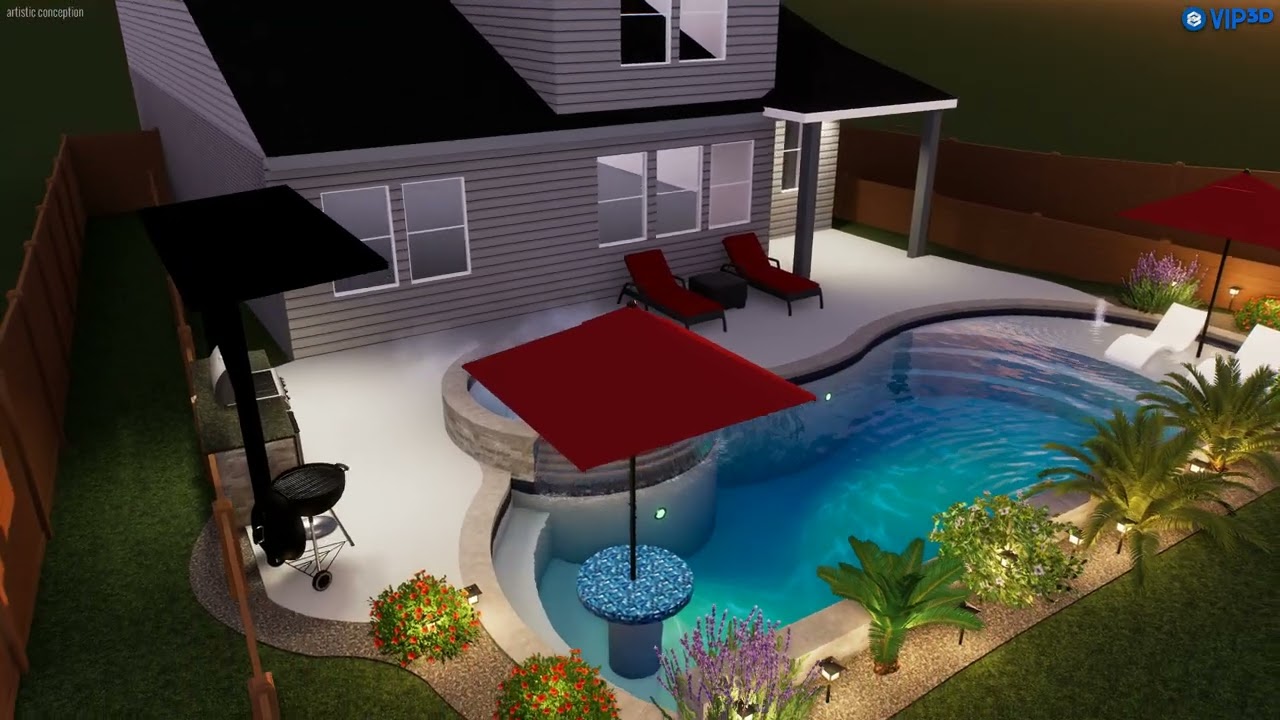James and Kenzie's Pool Project 1