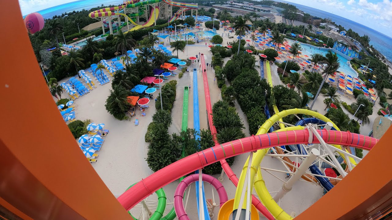All (main) Royal Caribbean Thrill Water Park Slide POVs