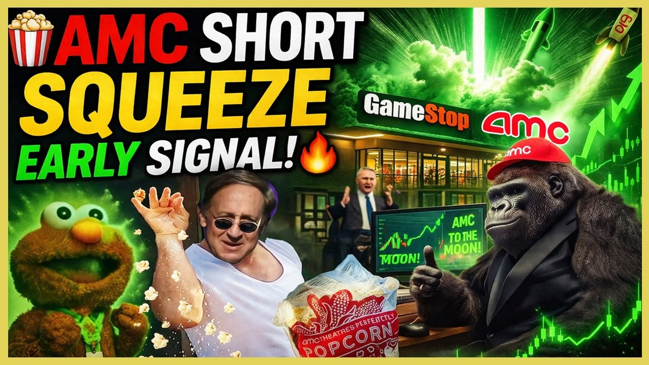 🍿AMC Early Squeeze Signal 🔥