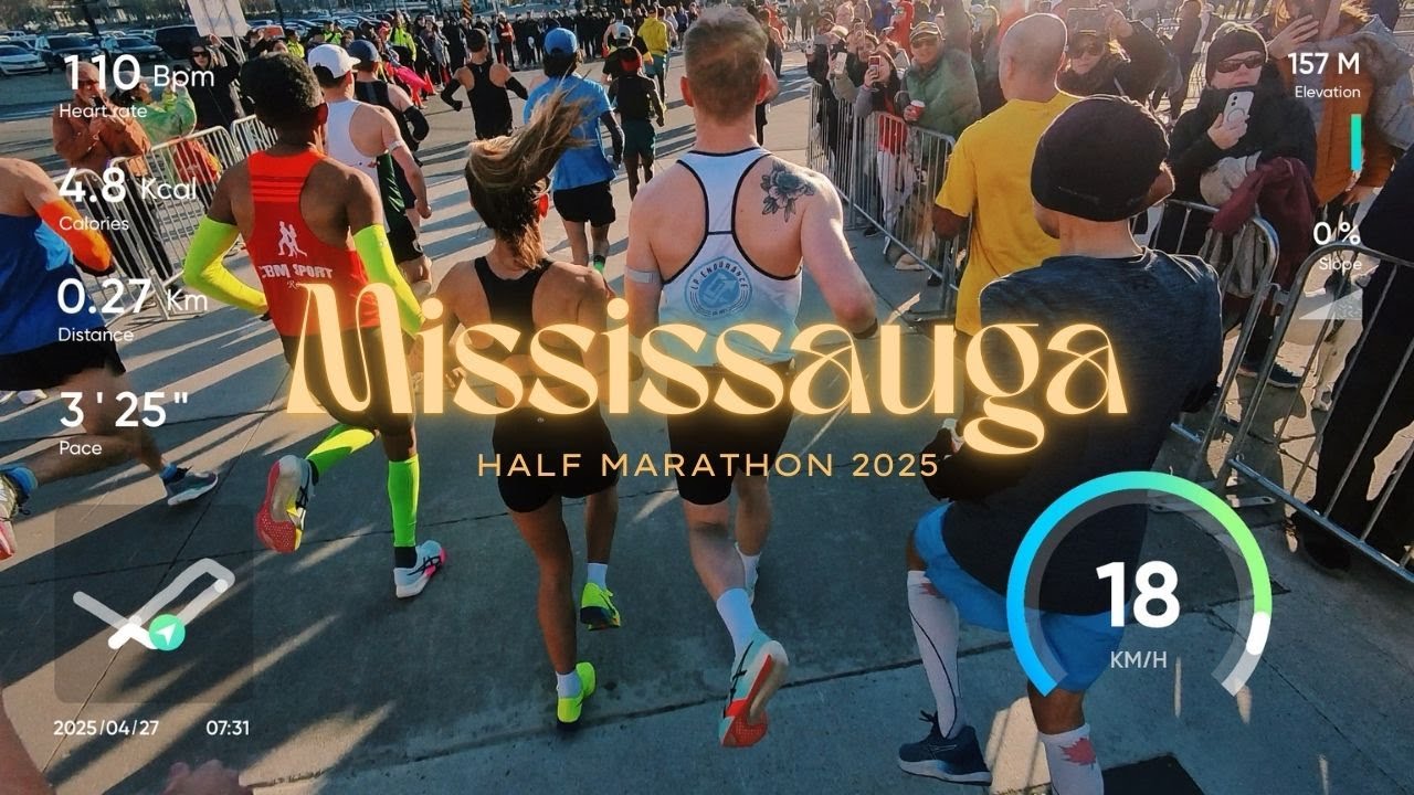 4th Place POV | Mississauga Half Marathon 2025