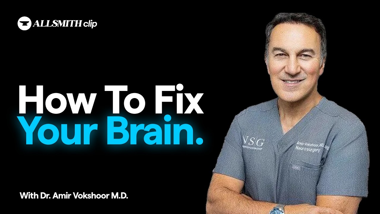 Habits That Can Be Healthy For Your Brain - With Dr. Amir Vokshoor M.D. (Neurosurgeon)