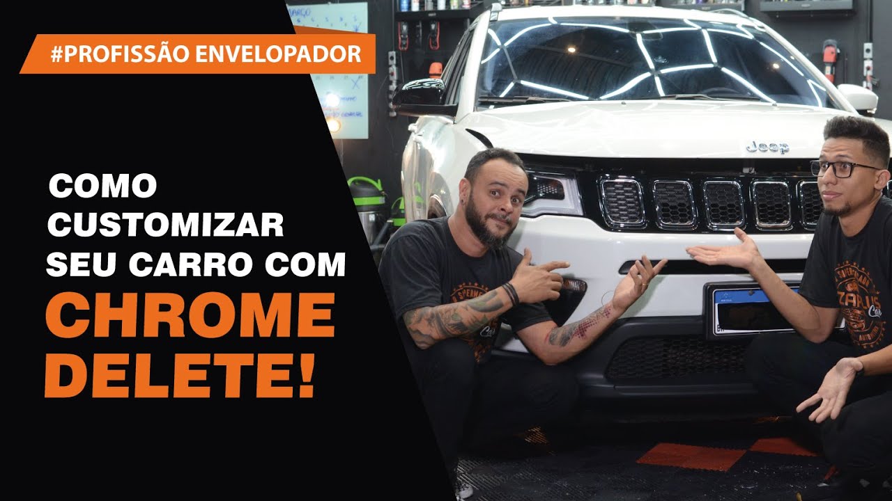 CHROME DELETE: Veja o PASSO A PASSO para customizar partes CROMADAS do carro (PROFISSÃO ENVELOPADOR)