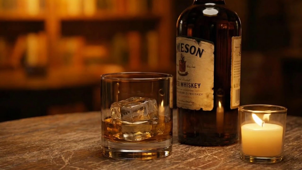Golden Pour Whiskey Jazz — Smooth Guitar & Vintage Lounge Flow