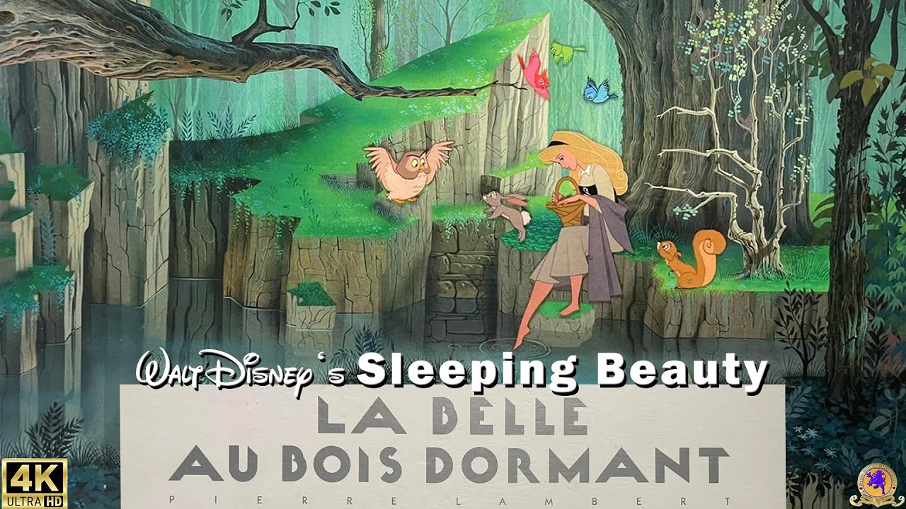 Pierre Lambert's Rare SLEEPING BEAUTY Disney Art Book (Full Walkthrough) 4K