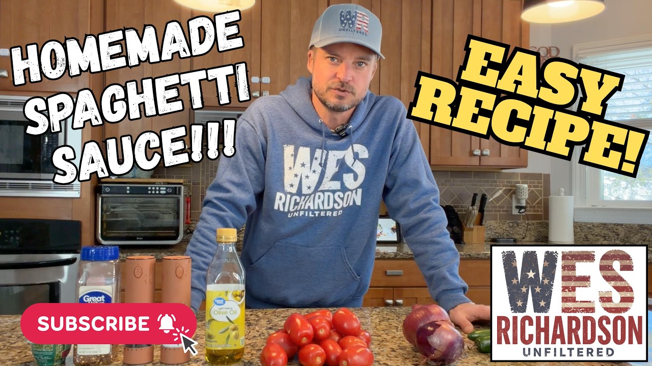 Homemade Spaghetti Sauce EASY TO MAKE!!!
