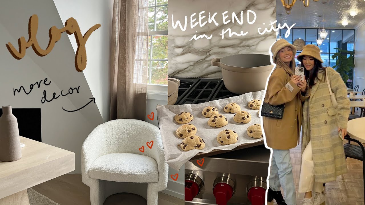 Home decor/furnishing! New curtains, organizing & weekend outings!