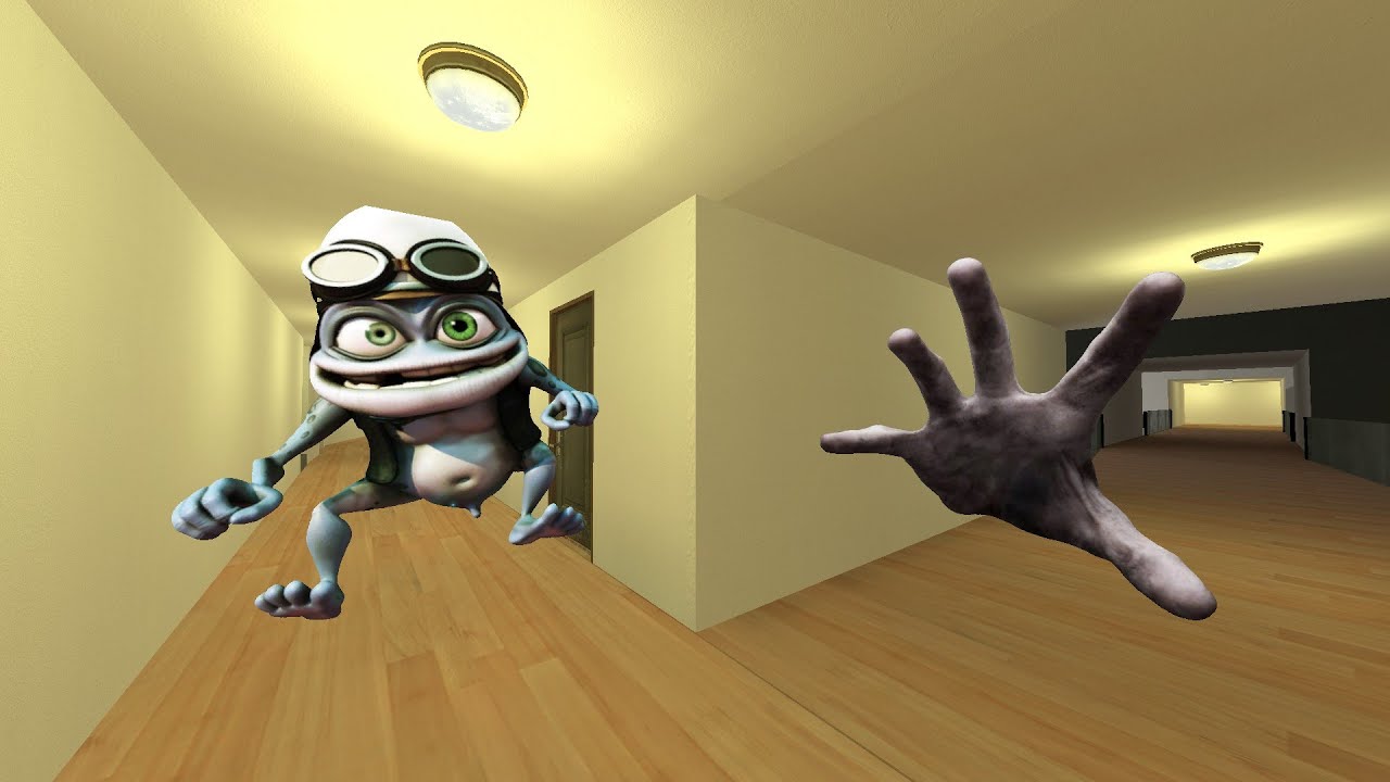CRAZY FROG AND SCARY HAND CHASING NEXTBOT IN GMOD!