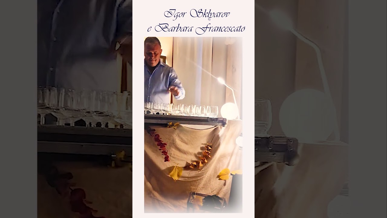 Love Theme - Your Love - Ennio Morricone - Sensory Concert with crystal glasses