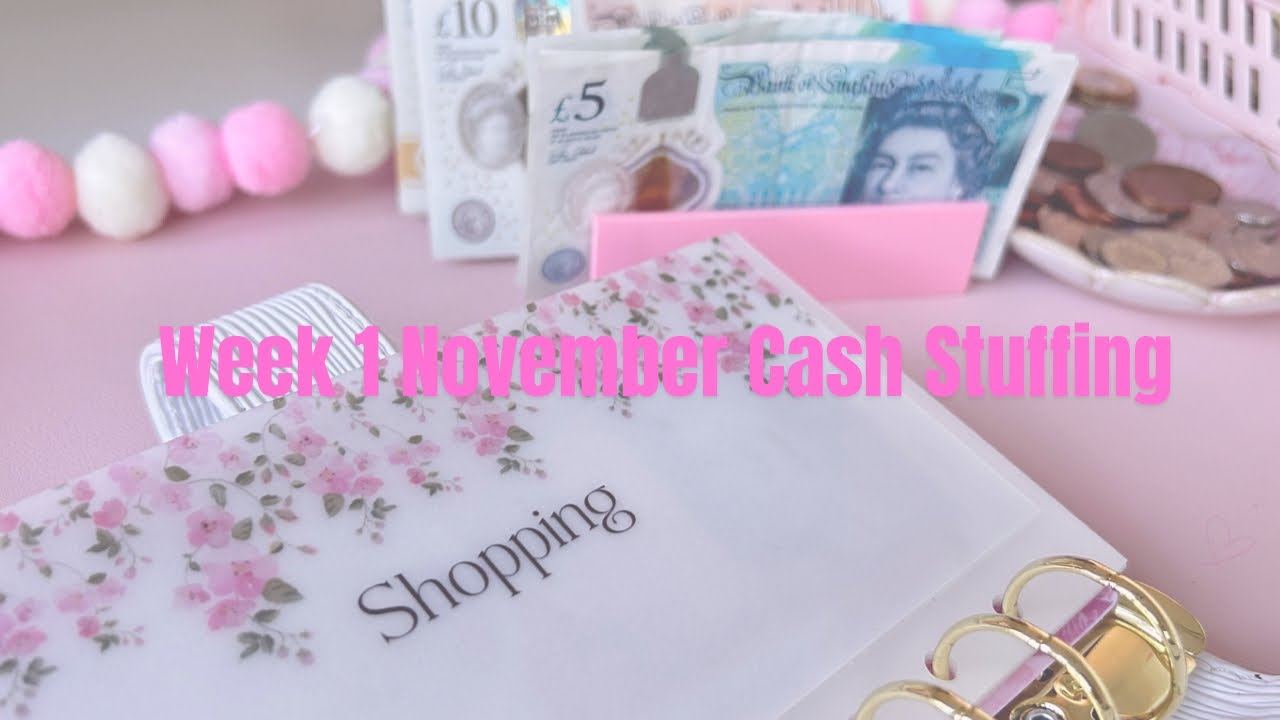 How are we November already! 😳 But here we are cash stuffing week 1 of November 😜