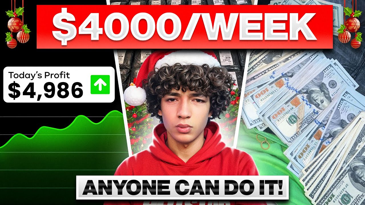 $4,000/Week at 15 Reselling During Christmas Season (It’s Crazy Right Now)