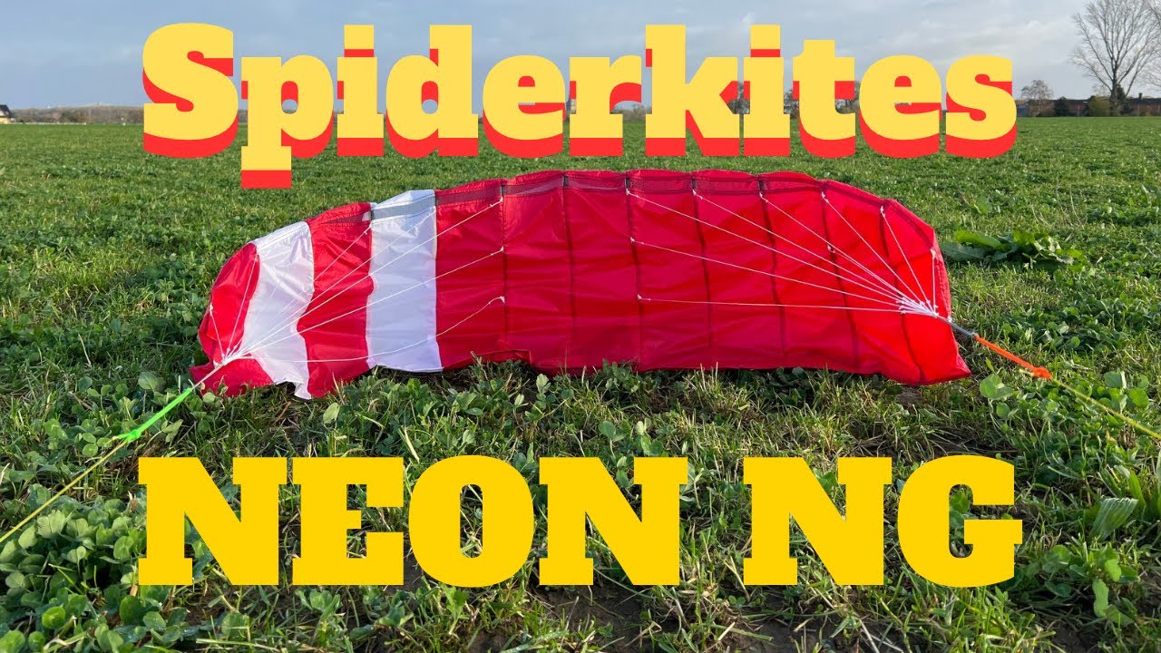 Spiderkites Neon NG - Vorstellung, Test und Fazit zur Lenkmatte