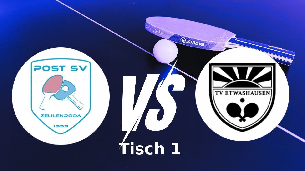 Post SV Zeulenroda vs. TV Etwashausen | Tisch 1
