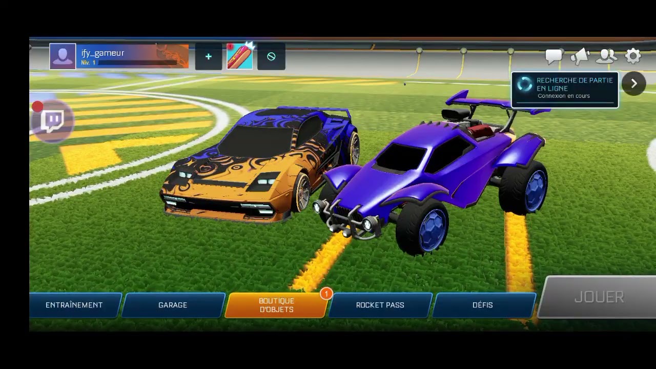 ON SE LA MET SUR ROCKET LEAGUE SIDESWIPE