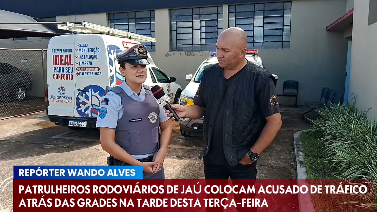 PATRULHEIROS RODOVIÁRIOS PRENDE ACUSADO DE TRÁFICO COM COCAÍNA DURANTE OPERAÇÃO IMPACTO EM JAÚ