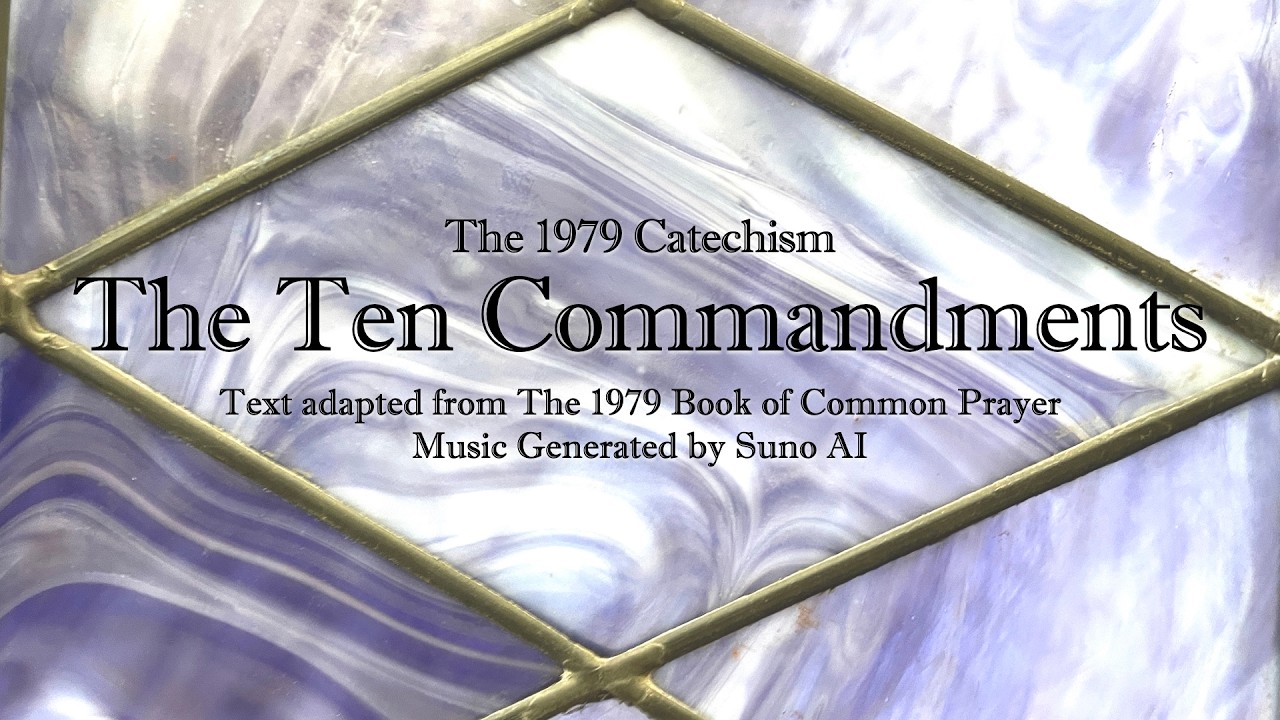 The Ten Commandments - 1979 Catechism Jukebox - Vintage Jazz AI Song
