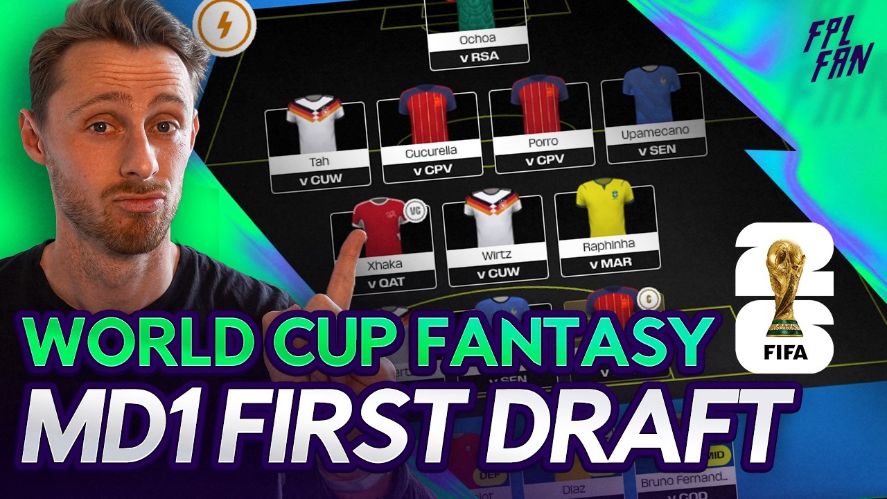 МОЙ ПЕРВЫЙ СОСТАВ НА 1-Й ТУР 🔥 | FIFA WORLD CUP FANTASY 2026