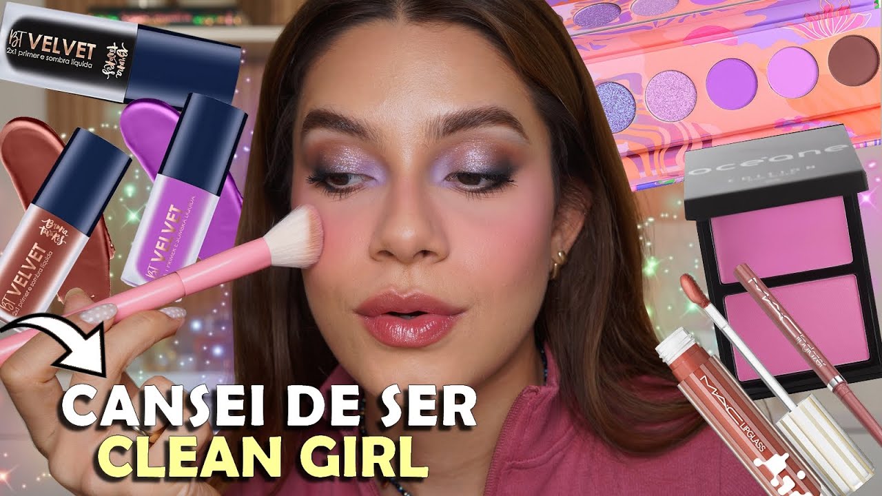 TESTANDO NOVIDADES da MAC, OCÉANE E MUITO BT VELVET!! 