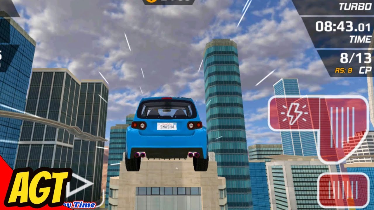 Smash Car Hit - Impossible Stunt - Android Gameplay 1
