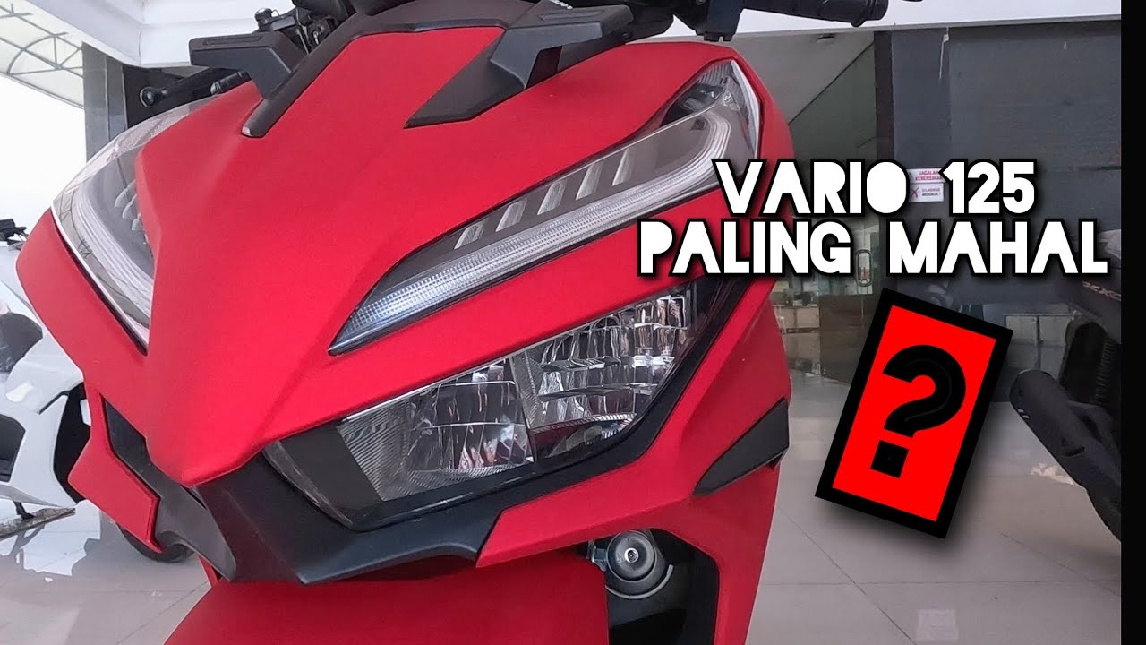 MERAH Menyala ❗VARIO 125 CBs ISs Matte RED 2024