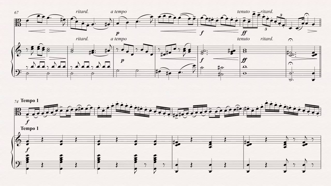 Concerto No. 2 Viola and Piano - Seitz - 13/15 - ROSOP