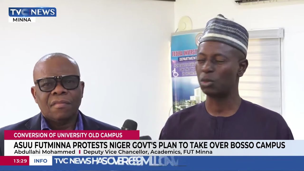 ASUU FUTMinna  Protests Niger Govt's Plan To Take Over Bosso Campus