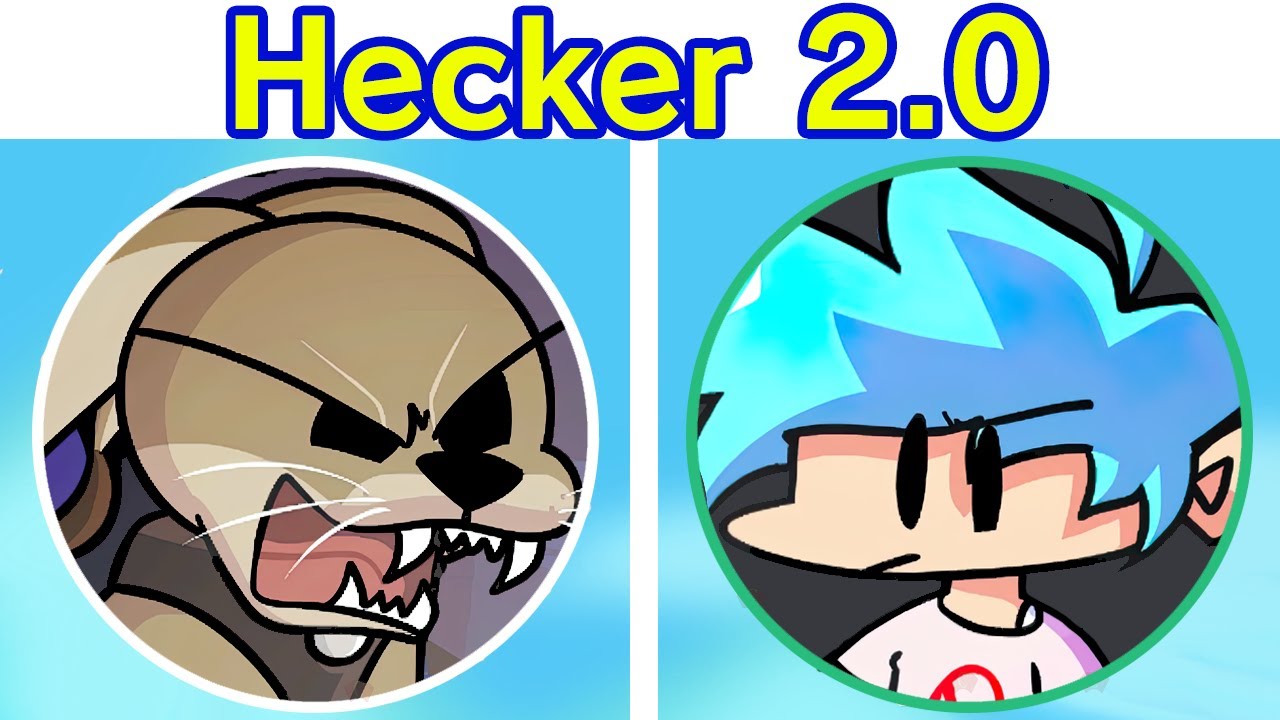 Friday Night Funkin VS Hecker Mod FULL WEEK + Cutscenes (FNF Mod) (Beluga Discord/Got Heck'd Update)