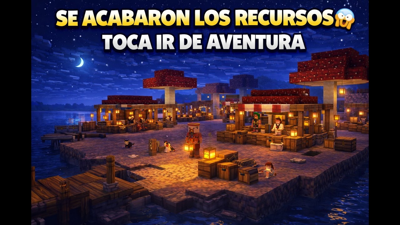 Empecé el MERCADO… y me quedé SIN RECURSOS | Super Survival #21