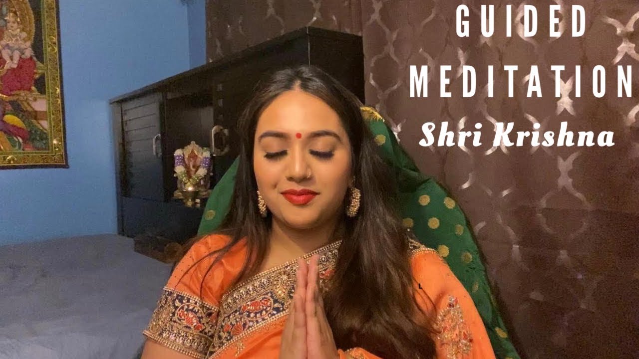 ASMR Blissful Guided Meditation • Shri Krishna • Relaxation • Focus • Sanatan Dharma • Soft-Spoken