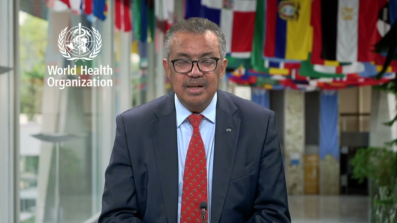 A message from Dr Tedros Adhanom Ghebreyesus on Nottingham Ambition Giving Day