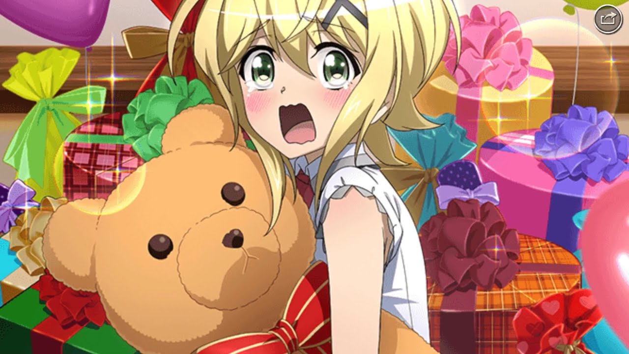 【シンフォギアXD】切歌のバースデー2018　メモリアカード