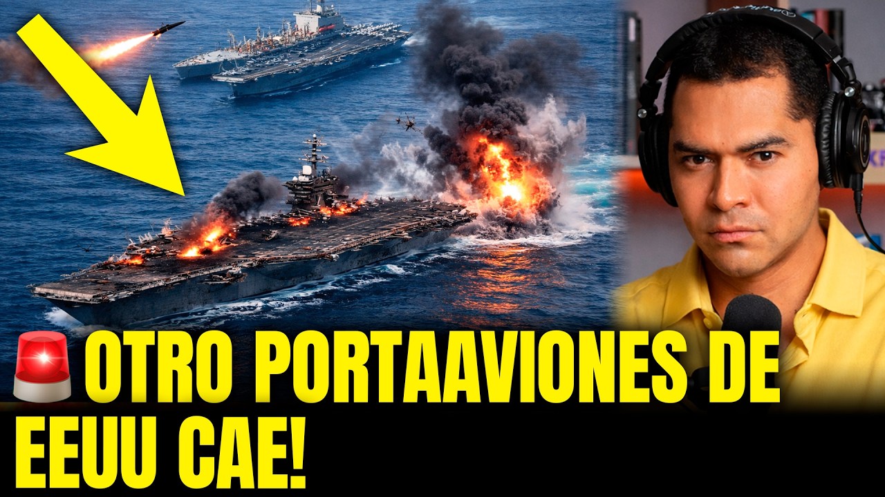 ATAQUE DIRECTO: IR&Aacute;N GOLPEA PORTAAVIONES de EEUU con GHADIR