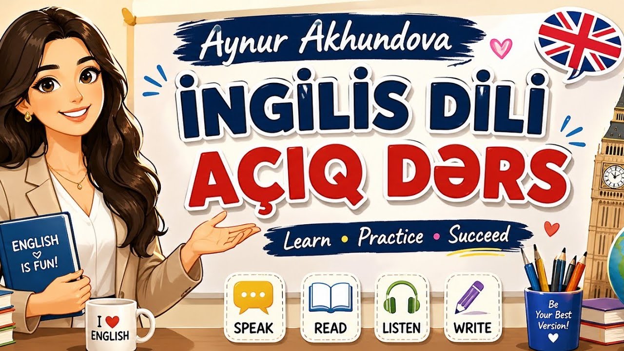 Açıq dərs 1-ci sinif Clothes and Colour 