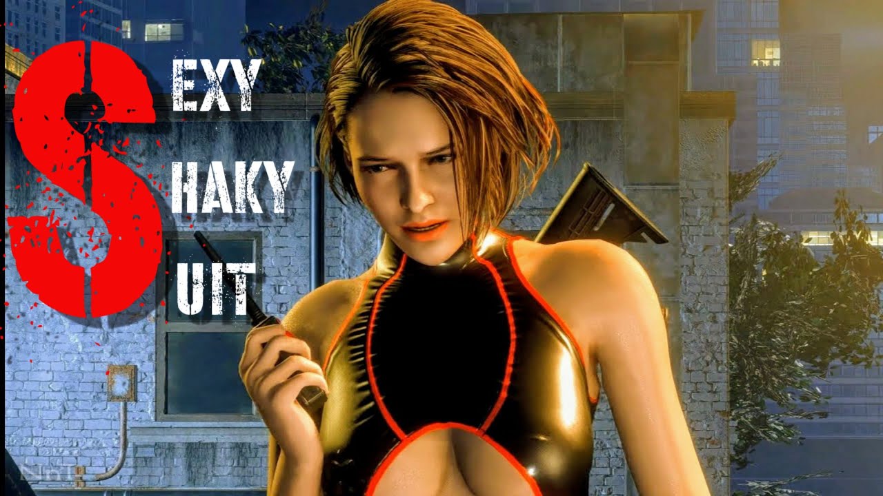 Resident Evil 3 Remake: One of Best Jiggle Physics Outfits - Sexy Shaky Suit (PC Mod)