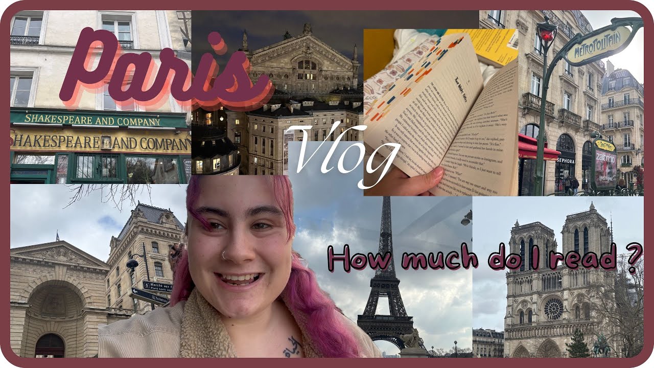 Wie viel lese ich auf meiner Reise nach Paris? + Parisvlog🚝🇫🇷🥖//reading_isi