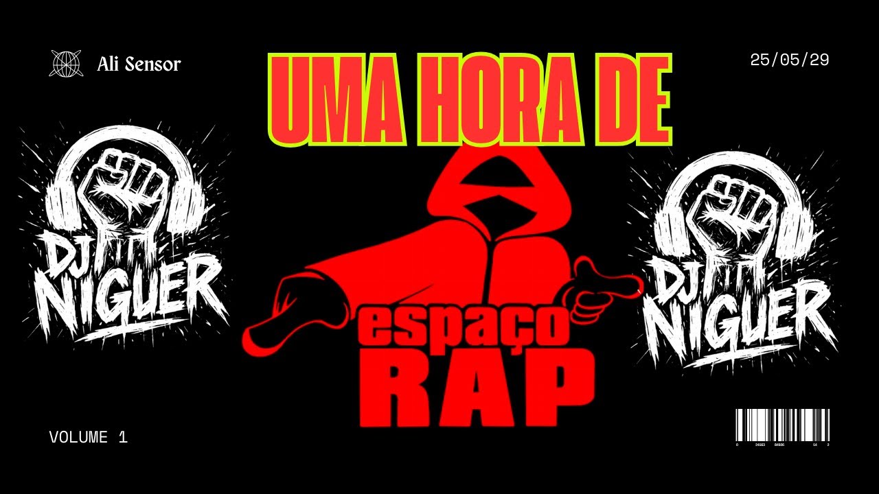 Uma hora de espaço rap anos 90 e 2000