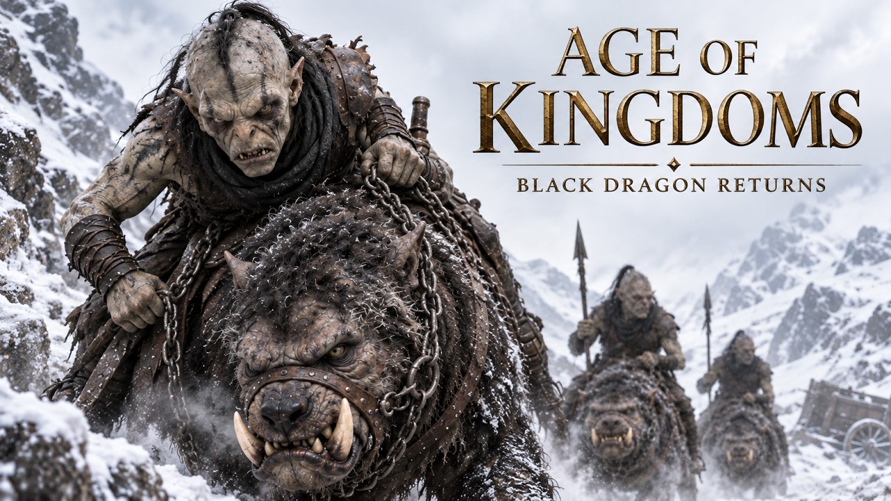 Left To Die In The Arena, Then The Black Dragon Came For Him | AGE OF KINGDOMS | Full Movie 4K 2026