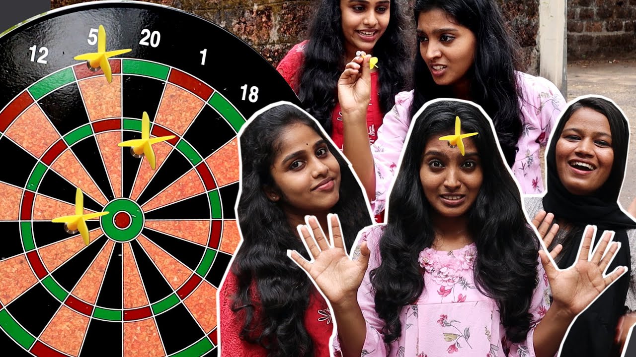 DART BOARD GAME🤩 | തോറ്റാല്‍ PUNISHMENT 😂| UNLIMITED FUN🤩😂