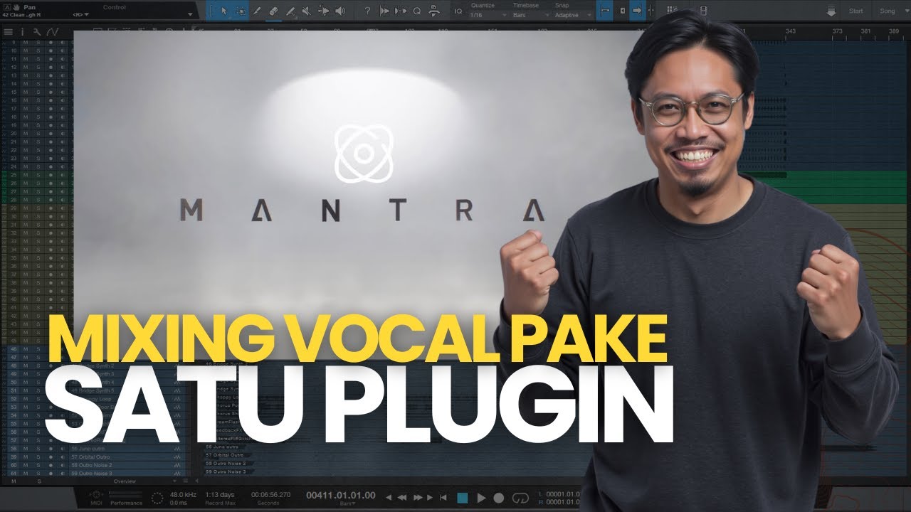 MIXING VOCAL jadi lebih mudah! CUMA pake SATU PLUGIN!! |#testi Episode 60 NEURALDSP MANTRA