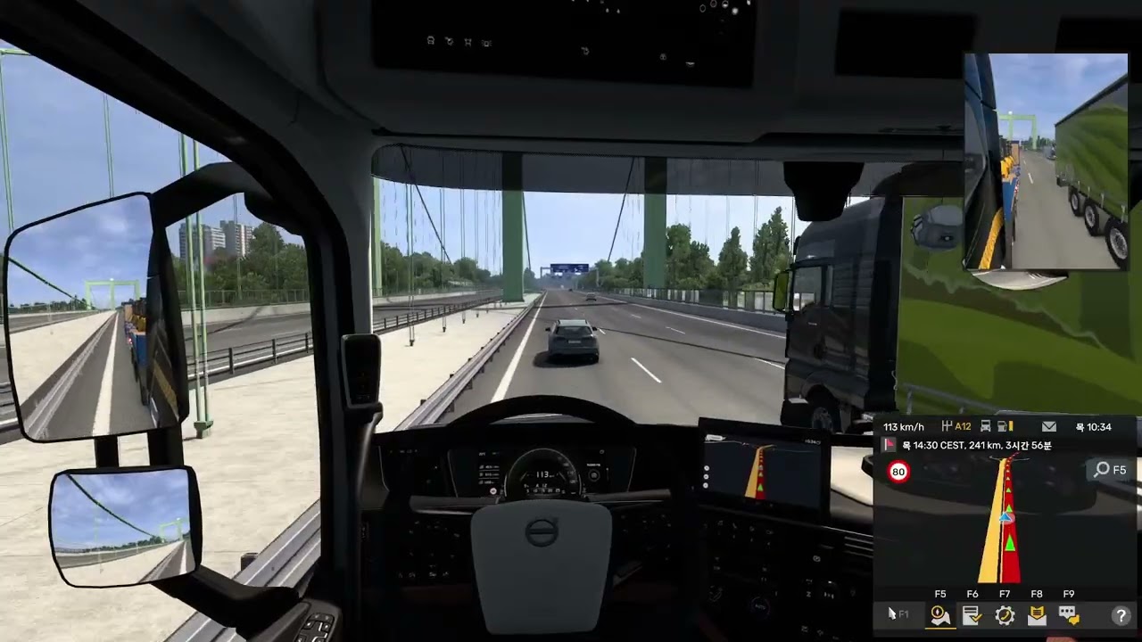 Euro Truck Simulator 2 | Calm Drive from Luxembourg to Osnabrück | No Commentary